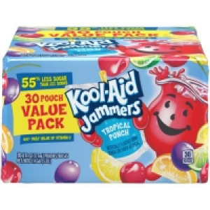 (2 pack) Kool-Aid Jammers Tropical Punch Flavored Drink 30-6 £9.70