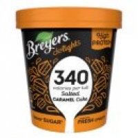 Asda Breyers Salted Caramel Cake Lower Calorie Ice Cream