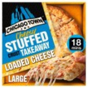 Takeaway Cheesy Stuffed Crust Cheese Pizza &pound;2.75