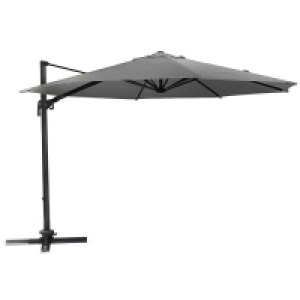 RobertDyas  Charles Bentley 3.5M X-Large Premium Hanging Parasol - Light