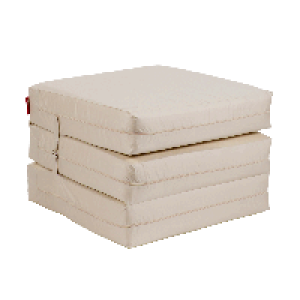 RobertDyas  Kaikoo Cube Flip Bed - Cream