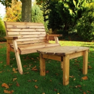 Deluxe Bench Scandinavian Redwood Garden Set £139.00