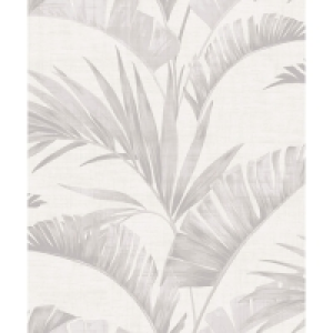 Arthouse Wallpaper Banana Palm Chalk Grey £12.00