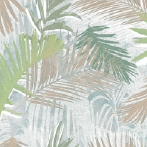 Graham & Brown Boutique Wallpaper Jungle Glam White, Gold an £16.00