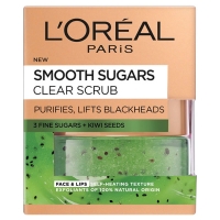 Wilko  LOreal Paris Smooth Sugars Clear Scrub 50ml
