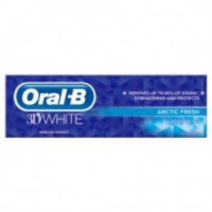 Oral-b 3d White Arctic Fresh Toothpaste 75ml £2.00