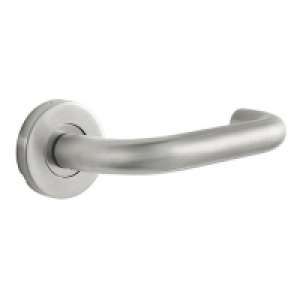 Designer Levers Athena Lever On Rose Door Handle - Brushed S £9.99