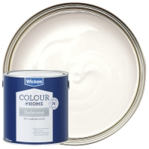 Wickes Colour @ Home Solvent-Based Undercoat Paint - White 2 &pound;20.00
