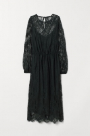 Calf-length lace dress £14.00