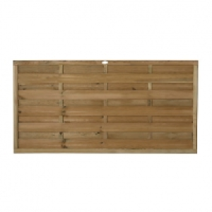 Forest Garden Pressure Treated Horizontal Hit & Miss Fence P £180.00