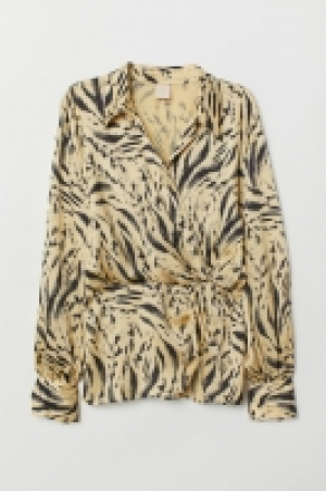  Wrapover blouse with a collar £15.00