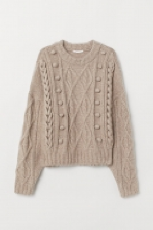  Cable-knit jumper £28.00