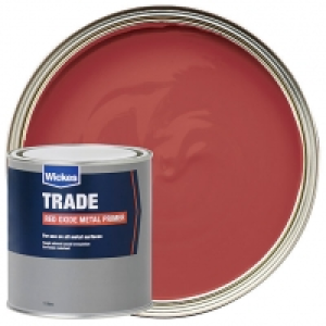 Wickes Trade Red Oxide Primer - 1L £18.00