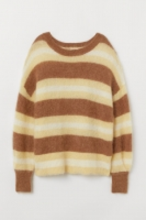  Knitted wool-blend jumper £29.00