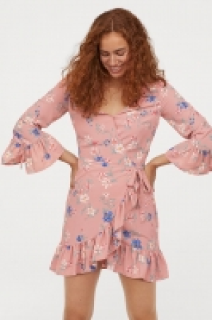  Patterned wrap dress £18.00