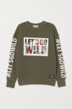  Printed sweatshirt £14.00