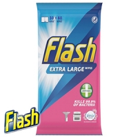 HomeBargains  Flash Anti-Bac Blossom & Breeze XL Wipes (240 Wipes)