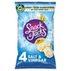 Snack a Jacks Salt & Vinegar Flavour Rice Cakes £1.75
