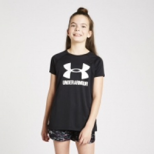Under Armour BIG LOGO SOLID SHORT SLEEVE TEE GIRLS