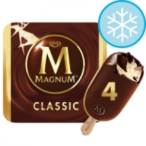 Magnum Classic Ice Cream 4 X 110Ml £3.20