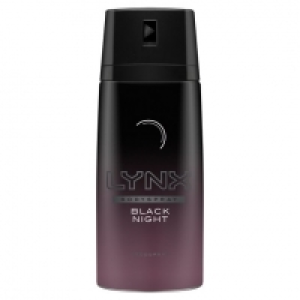 Tesco  Lynx Black Night Body Spray 150Ml