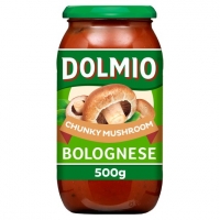 Tesco  Dolmio Bolognese Chunky Mushroom Pasta Sauce 500G