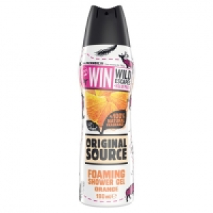 Tesco  Original Source Orange Foaming Shower Gel 180Ml