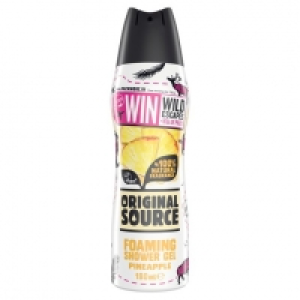 Tesco  Original Source Pineapple Foaming Shower Gel 180Ml