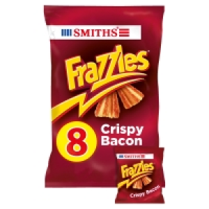 Smiths Frazzles Crispy Bacon Snacks 8 x 18g £1.00