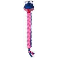 BMStores  Mighty Python Tug Dog Toy - Pink & Purple