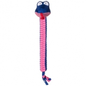 BMStores  Mighty Python Tug Dog Toy - Pink & Purple