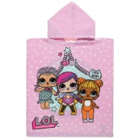 BMStores  Kids LOL Dolls Hooded Poncho