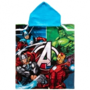 BMStores  Kids Marvel Avengers Poncho Towel