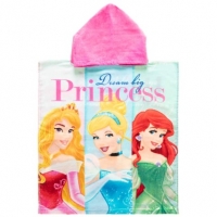 BMStores  Kids Disney Princess Poncho Towel - Dream Big