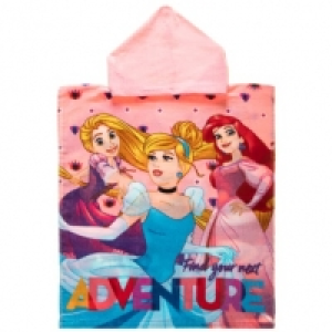 Kids Disney Princess Poncho Towel - Adventure