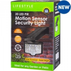 Lifestyle Solar Motion Sensor Security Light