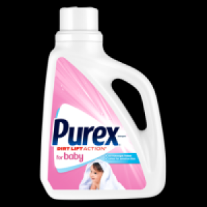 Purex Liquid Laundry Detergent, Baby, 75 Fluid Ounces, 50 Lo