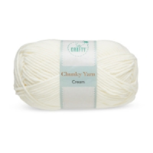 So Crafty Cream Chunky Yarn £3.69