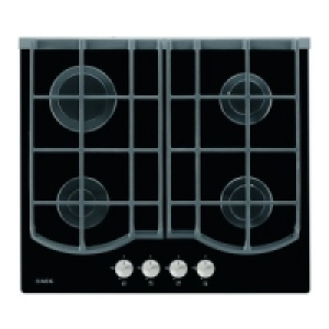 AEG HG694340NB 4 Burner Gas on Glass Hob Black 600mm &pound;427.00