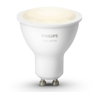 Philips Hue Smart WiFi Dimmable Warm White LED GU10 5.5w Lig £17.99