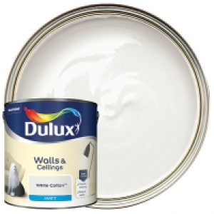 Dulux - White Cotton - Matt Emulsion Paint 2.5L £15.00