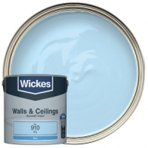 Wickes Sky - No. 910 Vinyl Matt Emulsion Paint - 2.5L £12.00