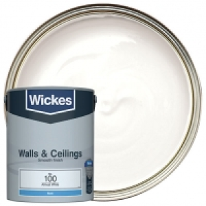 Wickes Almost White - No. 100 Vinyl Matt Emulsion Paint - 5L £17.00