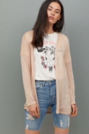 Loose-knit cardigan £4.00