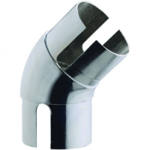 Wickes Handrail 135 Degree Elbow - Chrome £6.00
