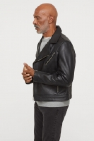  Leather biker jacket £69.00