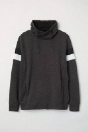  Funnel-collar sweatshirt £20.00