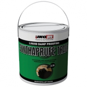 Ikopro Synthaprufe Trade Damp Proofing Liquid - 2.5L £12.50