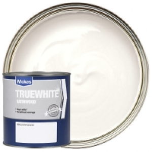 Wickes Truewhite Satinwood - Brilliant White 1L £11.00