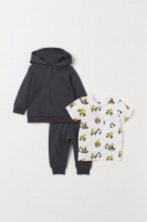  3-piece cotton set £9.00